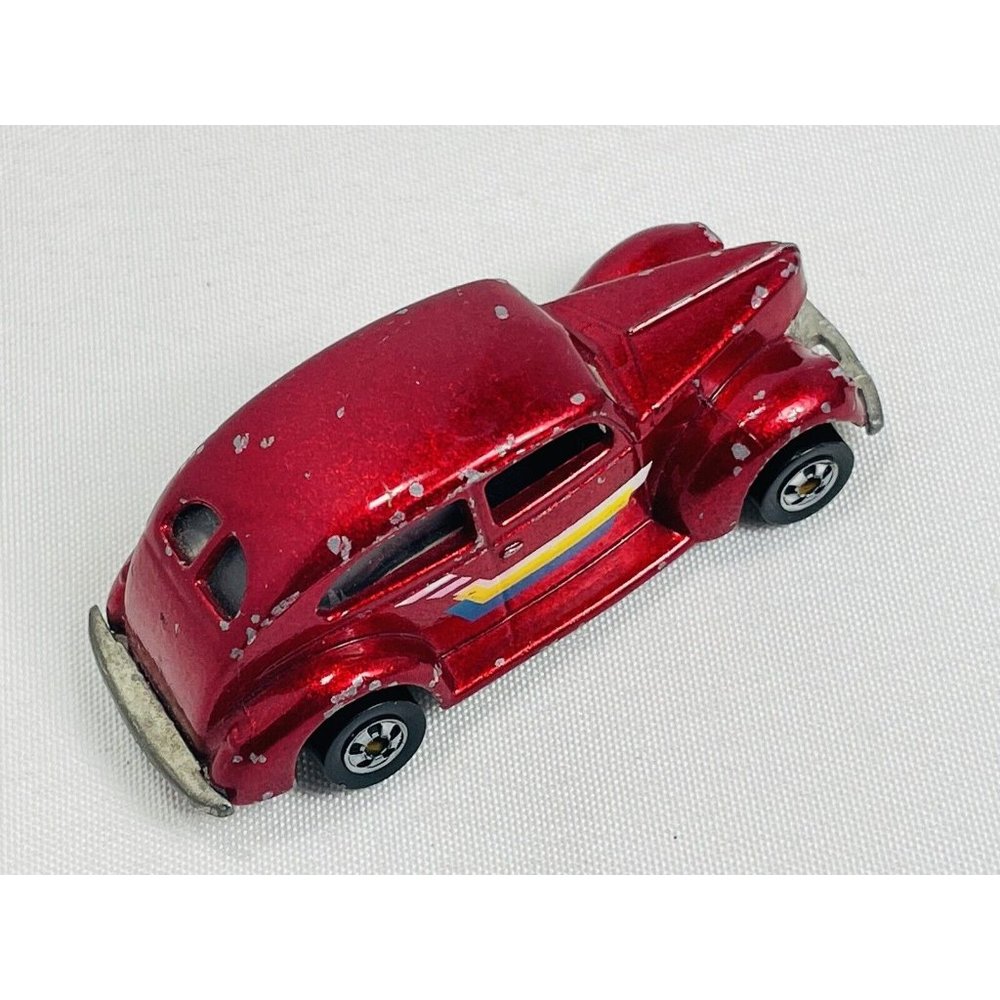 Hot Wheels ‘40 Ford 2-Door 1982 Red Diecast Car Blackwall Made In Malaysia - Picture 5 of 11